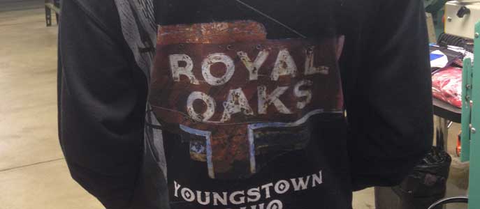 Royal Oaks Printed Hoodie