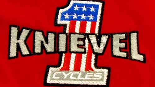 Embroidered Knievel #1 Cycles